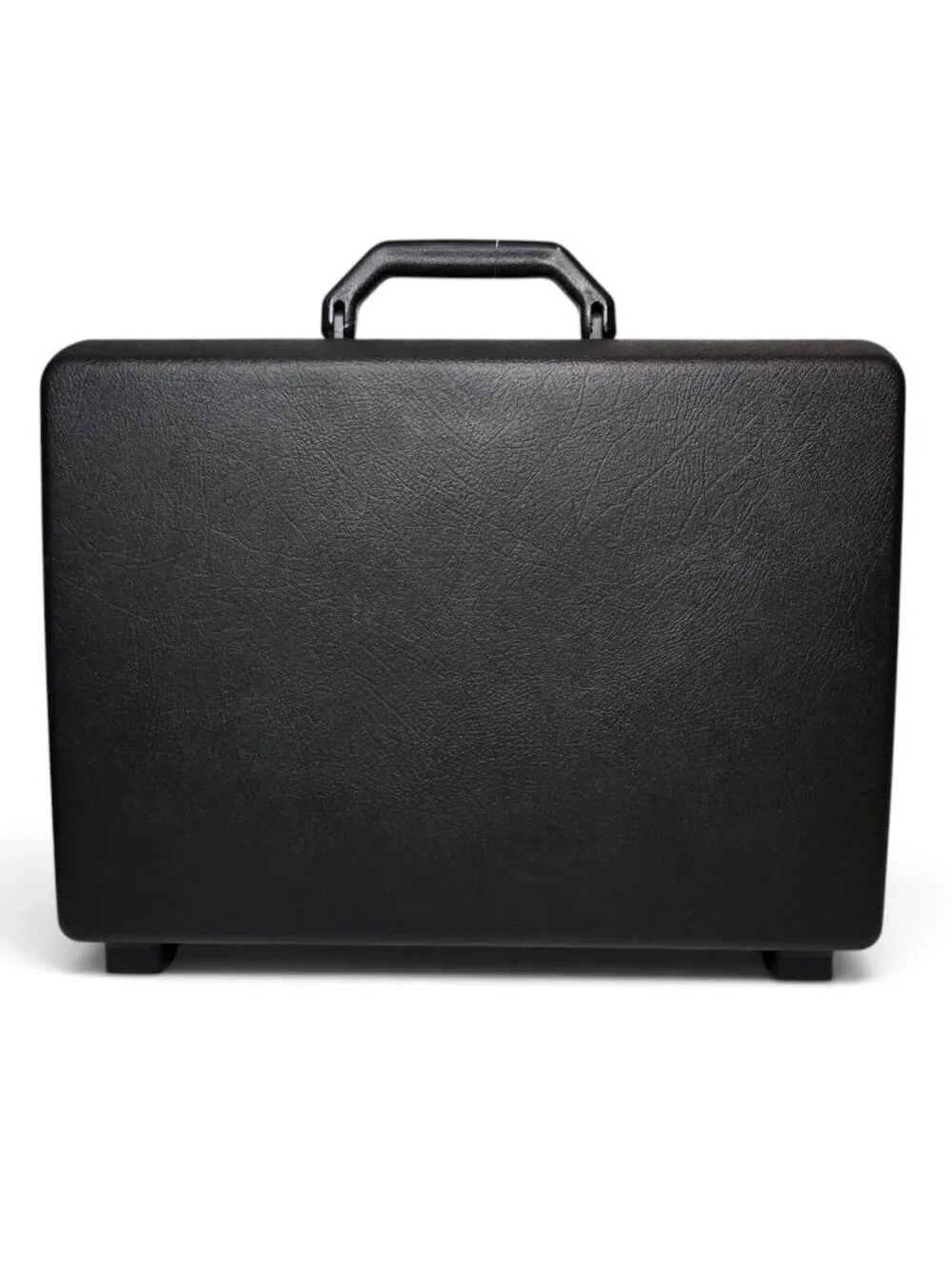 NWT Samsonite Black Delegate Attache Hard Body Storage Briefcase FLAW no key